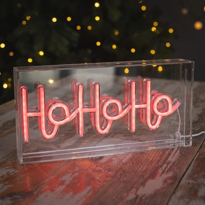 LED Neon 'Ho-Ho-Ho' Lights