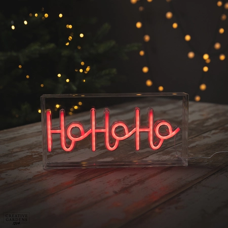 LED Neon Ho Ho Ho Sign - image 2