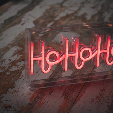 LED Neon Ho Ho Ho Sign - image 3