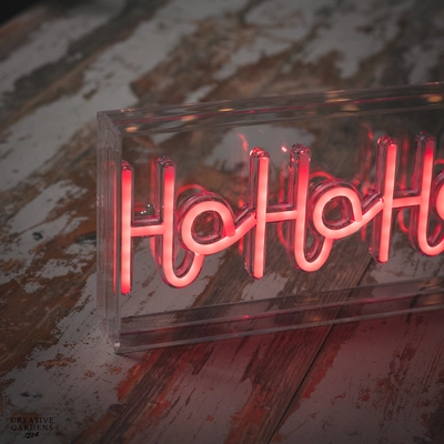 LED Neon Ho Ho Ho Sign - image 3