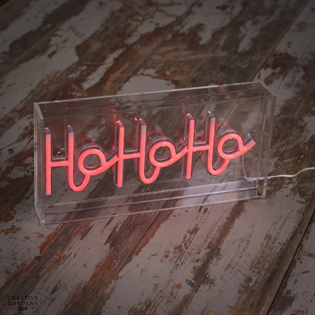LED Neon Ho Ho Ho Sign - image 4