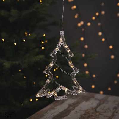 LED Tree Window Décor - Warm White - image 2