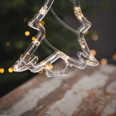 LED Tree Window Décor - Warm White - image 3