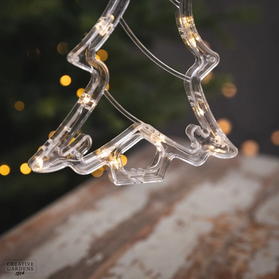 LED Tree Window Décor - Warm White - image 3