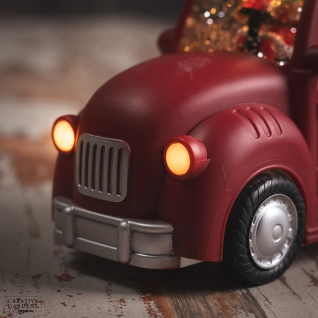 LED Water Spinner Car with Tree - 4L  - Warm White - image 3