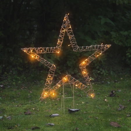LED Wicker Stake Light