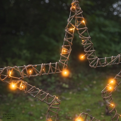 LED Wicker Stake Light