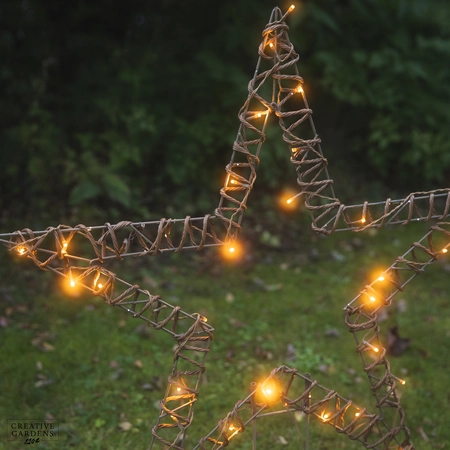 LED Wicker Stake Light