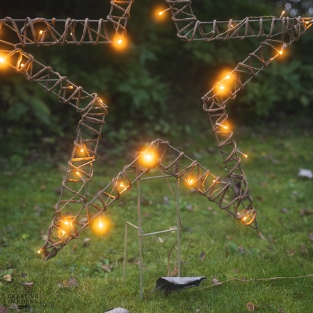 LED Wicker Stake Light