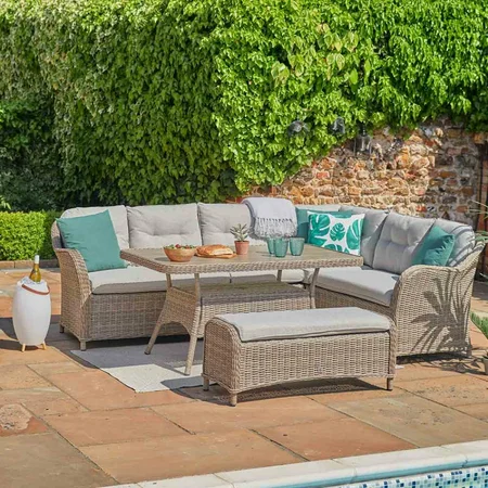 Leisuregrow St Tropez Rectangular Modular Dining Set - image 1