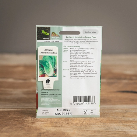 Lettuce Lobjoits Green Cos - image 2