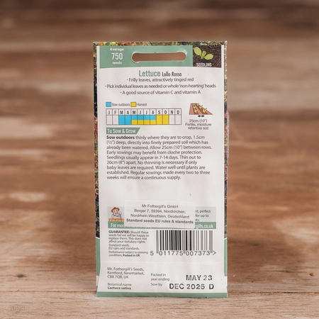 Lettuce Lollo Rossa - image 2