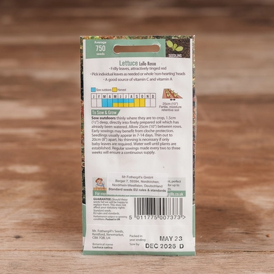 Lettuce Lollo Rossa - image 2