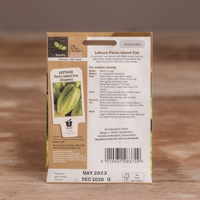 Lettuce Parris Island Cos Organic - image 2