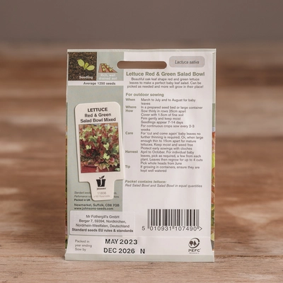 Lettuce Red & Green Salad Bowl Mix - image 2