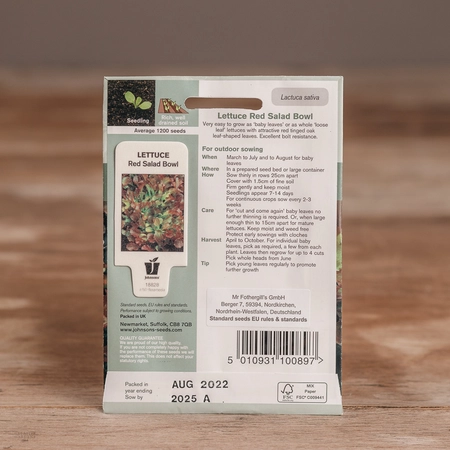 Lettuce Red Salad Bowl - image 2