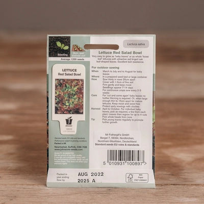 Lettuce Red Salad Bowl - image 2