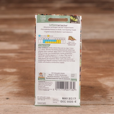 Lettuce Salad Bowl Red - image 2