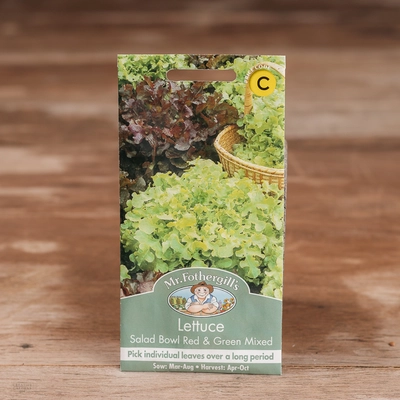 Lettuce Salad Bowl Red & Green Mix - image 1