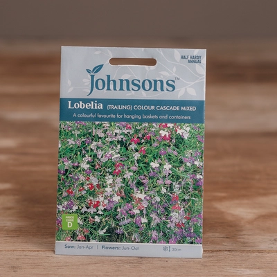 Lobelia (Trailing) Colour Cascade Mix - image 1