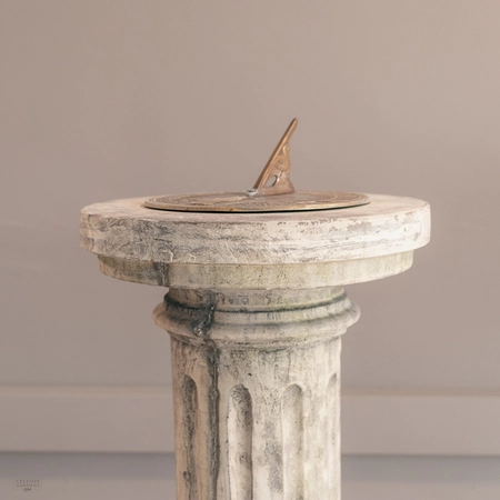 Lucas Stone Brighton Sundial - Aged Brass - image 2