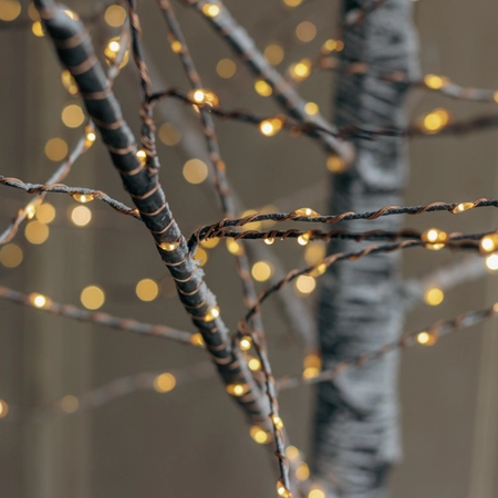 Lumineo Large Micro LED Snowy Branch Tree - Warm White - image 3