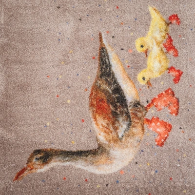 Luxury Washable Mat - Puddle Duck Parade - image 2