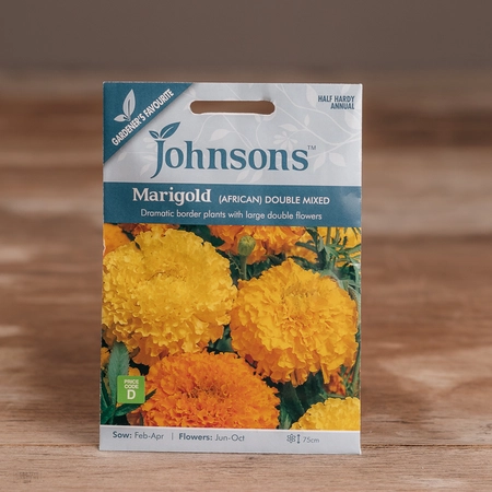 Marigold (African) Double Mix - image 1
