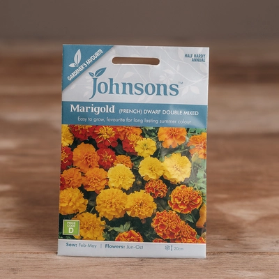 Marigold (French) Dwarf Double Mix - image 1