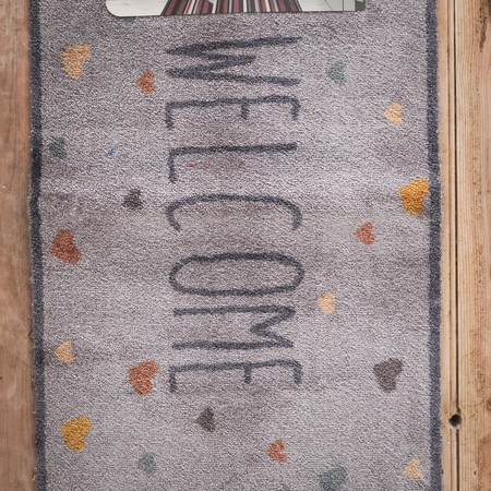 Mayfair Recylon Welcome Love Hearts Mat 75cm x 50cm - image 2
