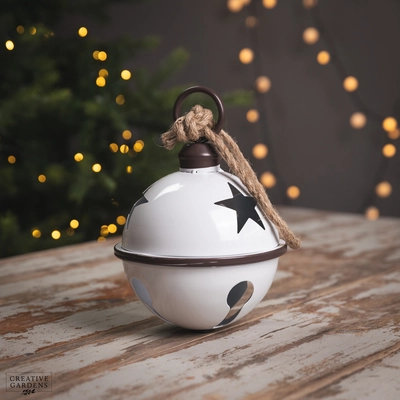 Metal Bell with Star 25Cm