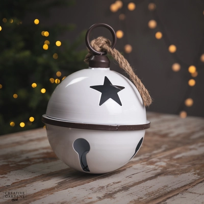 Metal Bell with Star 29Cm