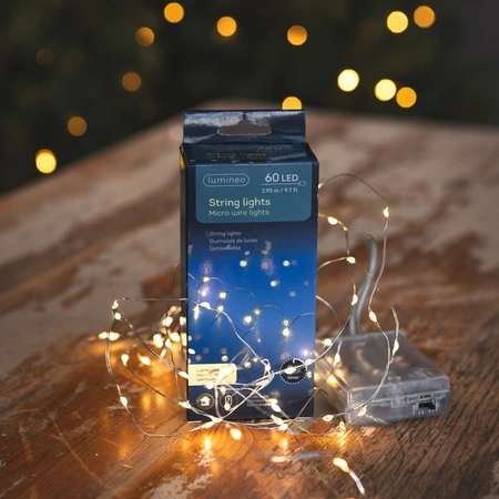 Micro 60 LED String - Warm White - image 1