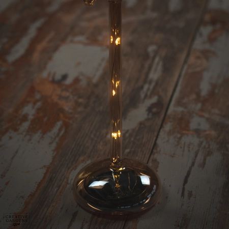 Micro LED Amber Star Glass 29cm - image 6