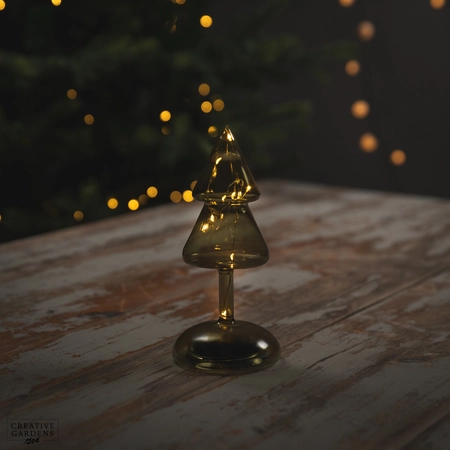 Micro LED Amber Tree Glass 19cm - image 2