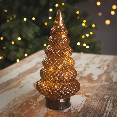 Micro LED Tree Glass - Brown - image 1