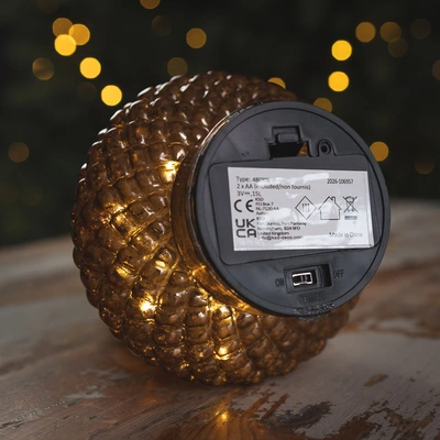 Micro LED Tree Glass - Brown - image 3
