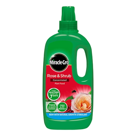 Miracle Gro Rose & Shrub Concentrate Plant Food 1L