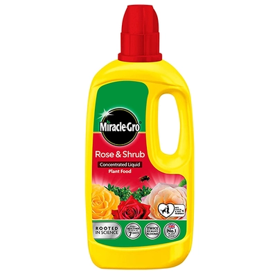 Miracle Gro Rose & Shrub Plant Food Concentrate 800ml