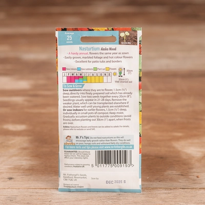 Nasturtium Alaska Mix - image 2