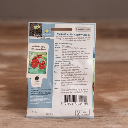 Nasturtium Mahogany Gleam - image 2