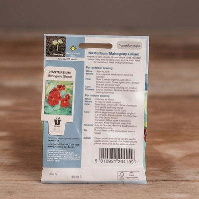 Nasturtium Mahogany Gleam - image 2