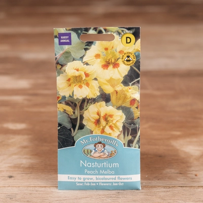 Nasturtium Peach Melba - image 1