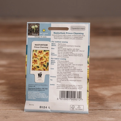 Nasturtium Prince Charming - image 2