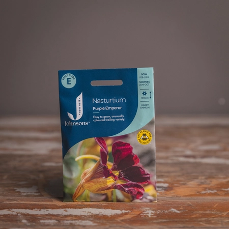 Nasturtium Purple Emperor - image 1