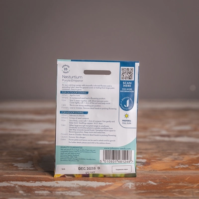 Nasturtium Purple Emperor - image 2