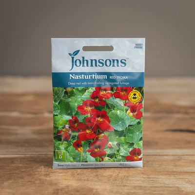 Nasturtium Red Troika - image 1