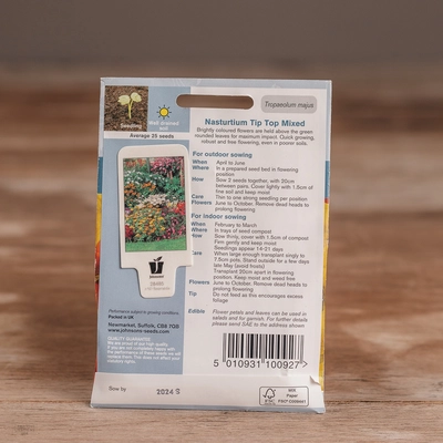 Nasturtium Tip Top Mix - image 2
