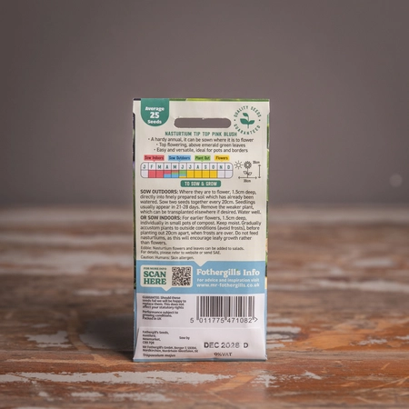 Nasturtium Tip Top Pink Blush - image 2