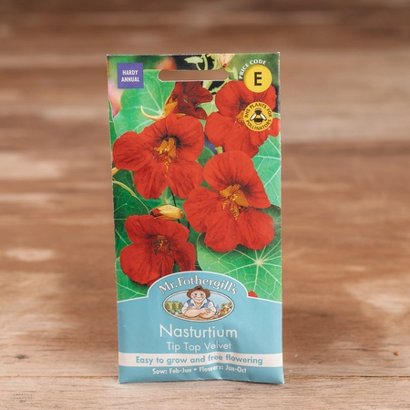 Nasturtium Tip Top Velvet - image 1